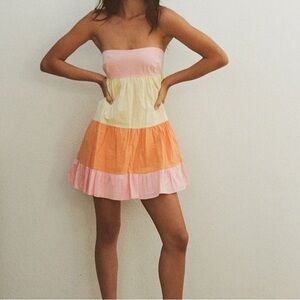 Sabo strapless dress